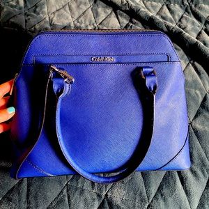 Dark blue medium sized Calvin Klein purse